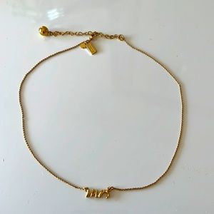 Kate Spade MRS gold Necklace